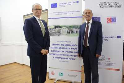 Sınır Ötesi Ortak Tarihi ve Kültürel Miras Projesi Bulgaristan 25-26 Nisan 2018